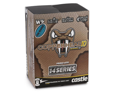 CSE010-0166-04 Copperhead 10 Combo w/1406 (7700Kv) (On-Road Edition)