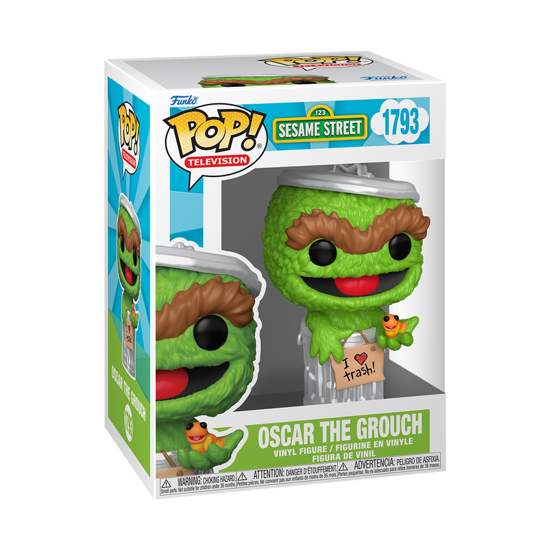 FU86234 Sesame Street Oscar the Grouch Funko Pop! #1793