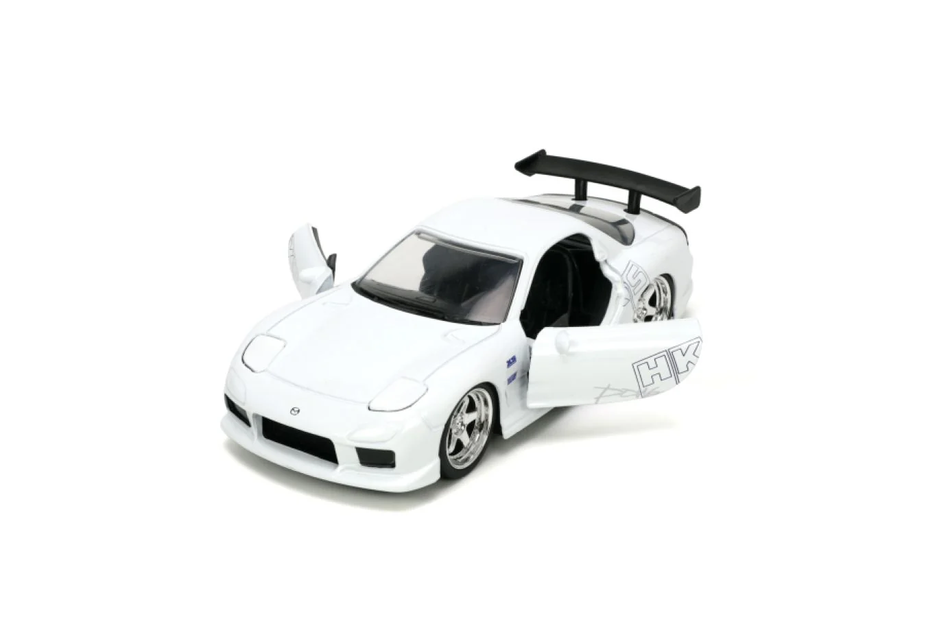 Jada 32588 1:32 1993 Mazda RX-7 HKS – White – Fast & Furious