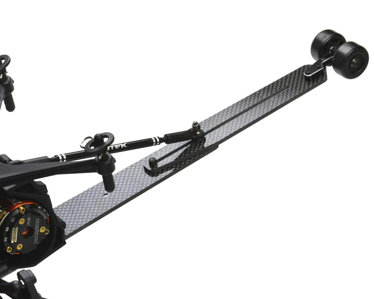 EXO2031 22S Drag Carbon Adjustable Flat Wheelie Bar