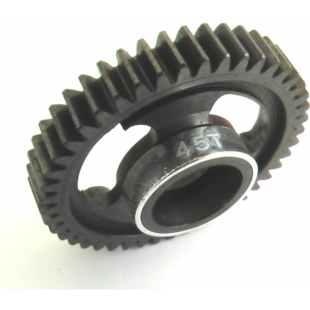 HRSVXS845 Steel Spur Gear (45T)(Silver) - 1/16 TRA