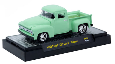 M2 Machines 32500-104 1956 Ford F-100 Custom in Mint Green