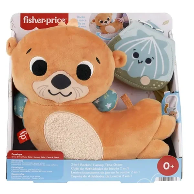 HXG96 Fisher-Price 2-in-1 Rockin Tummy Time Otter