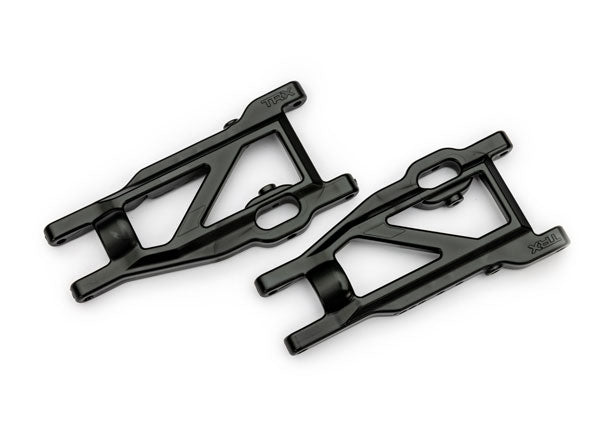 3655-BLK Suspension arms, black, front/rear (left & right), heavy duty (2)