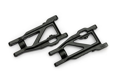 3655-BLK Suspension arms, black, front/rear (left & right), heavy duty (2)