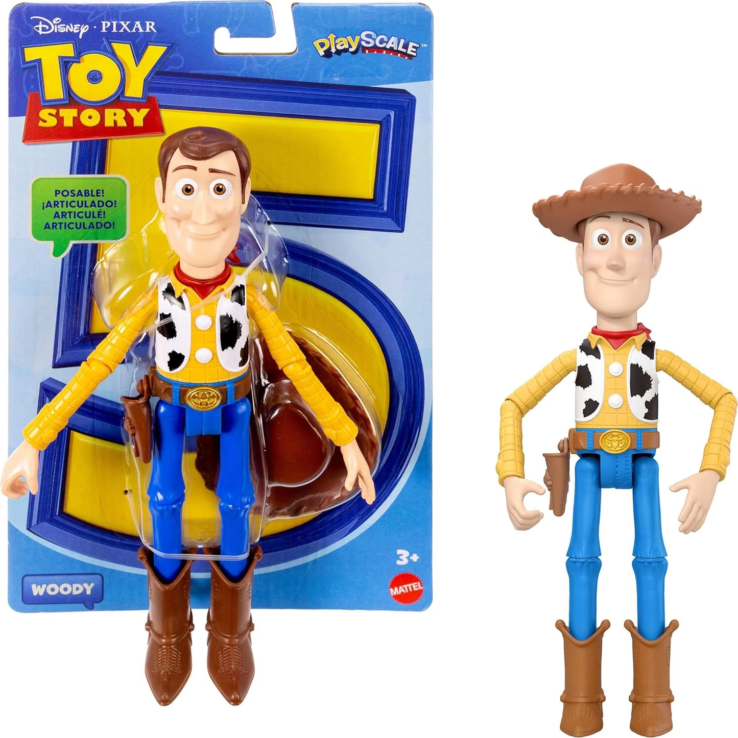 JKV14 Toy Story 5 PlayScale Woody Figure