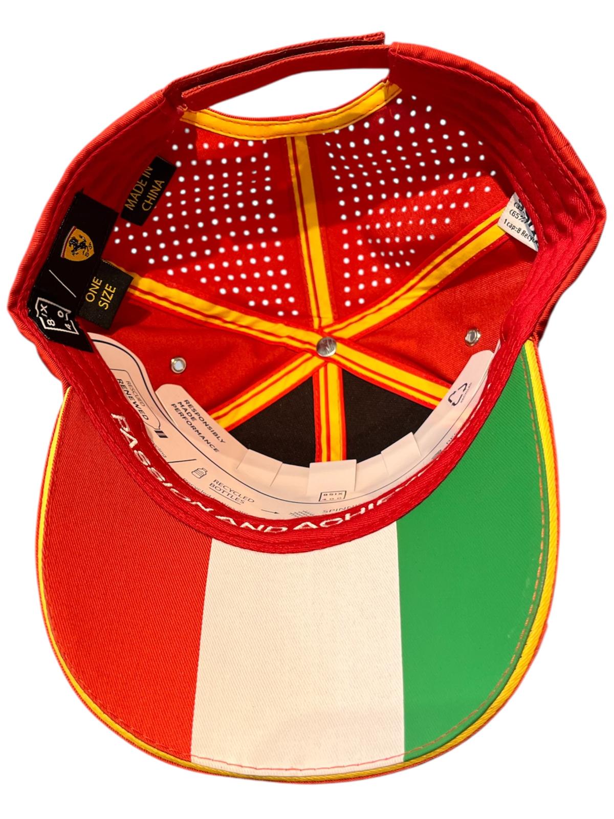 U2706 Scuderia Ferrari Hypercar Le Mans 2024 499P "51" Limited Edition Giovainazzi Team Hat - Red