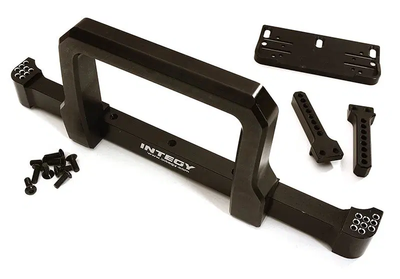 INTC28482BLACK Bumper w/ Motorized Winch Mount for TRX-4