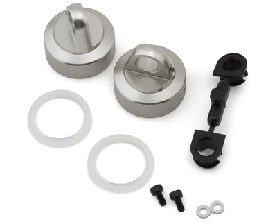MUGE2572B Mugen Seiki MBX8 Aluminum Emulsion Damper Shock Caps (2)