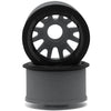 NX-USA-EVO-R+3-G NEXX Racing Mini-Z RWD "JUD" EVO Rear Threaded Side-Wall Carbon Fiber Rims (3mm Offset) (Grey) (2)