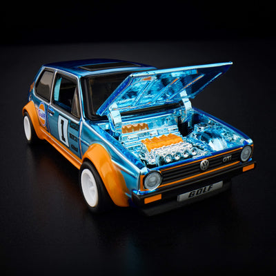 JJY63-BH11 Hot Wheels RLC Exclusive 1976 Volkswagen Golf Mk1 GTI (Gulf)