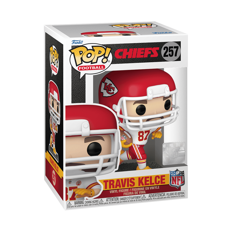 FU84049 NFL Kansas City Chiefs Travis Kelce (Away) Funko Pop!
