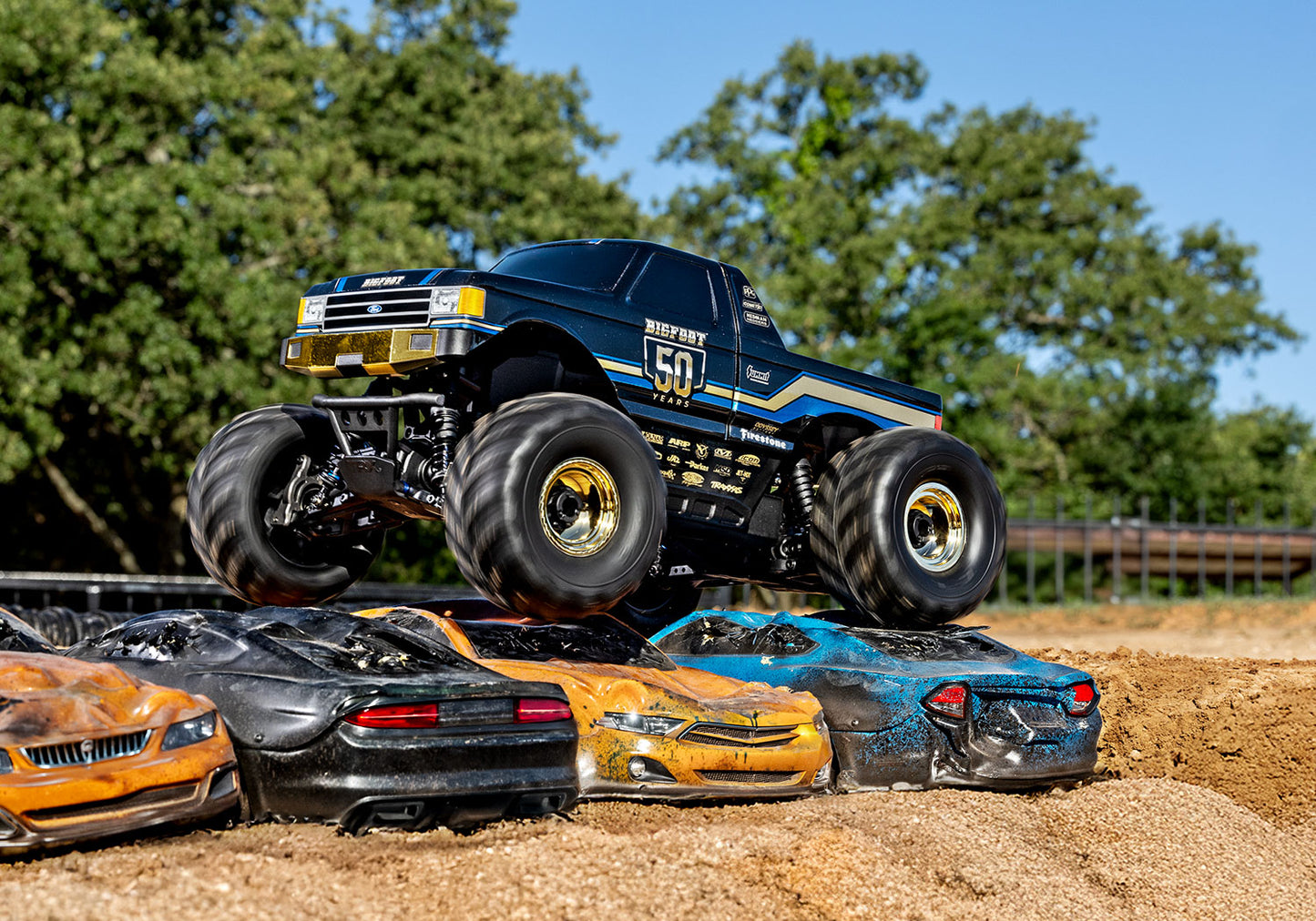 67134-1 1/10 Scale Bigfoot 4X4 50th Anniversary Limited Edition Monster Truck With BL-2S