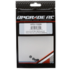 UPG-11025 UpGrade RC Aluminum 2mm Wheel Lock Nuts for Losi® Micro-B™ & Micro-T™ (Black) (4)
