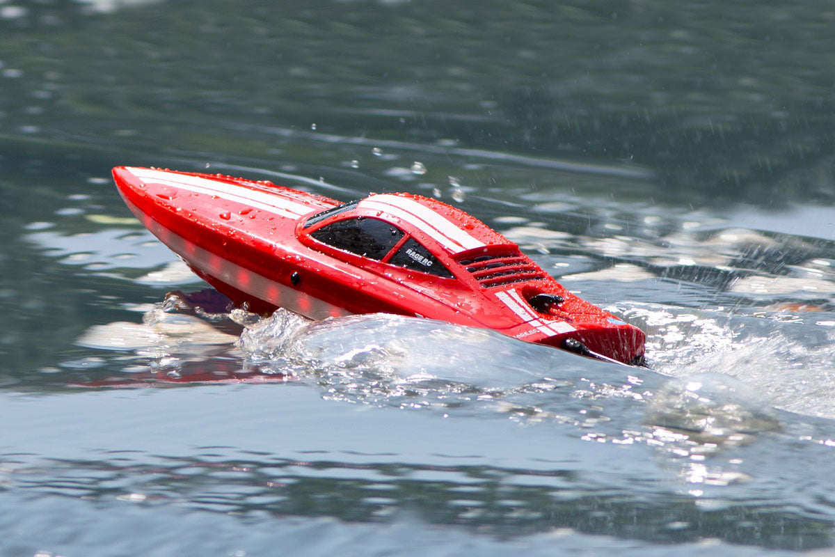 RGRB1133  LightWave Electric Micro RTR Boat- Red