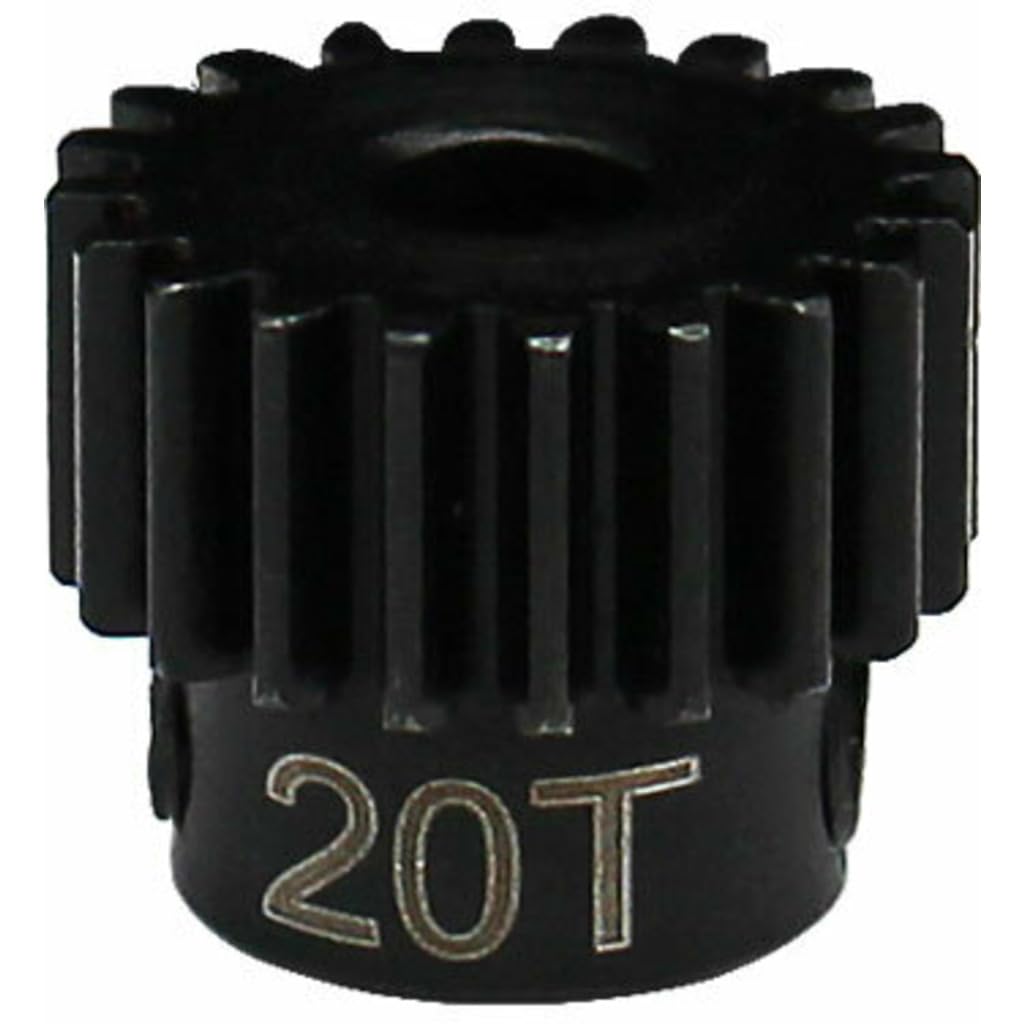 HRCSG20M05 - 20t 0.5 Mod Hardened Steel Pinion Gear 1/8 Bore