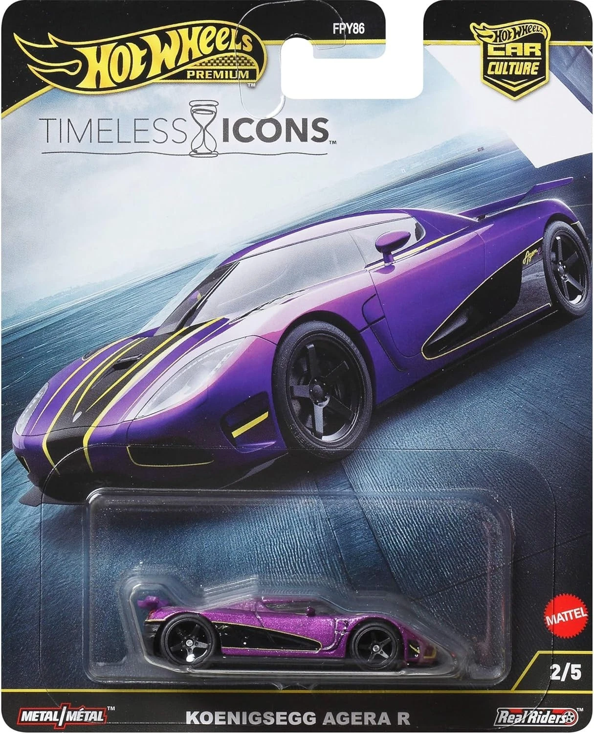 HWJBK93 Hot Wheels Premium Timeless Icons Koenigsegg Agera R