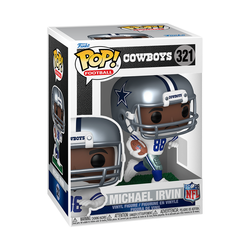 FU89334 NFL Dallas Cowboys Michael Irvin Funko Pop!