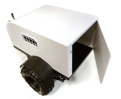 INTC26976 Realistic Leaf Spring 1/10 Size Enclosed Trailer