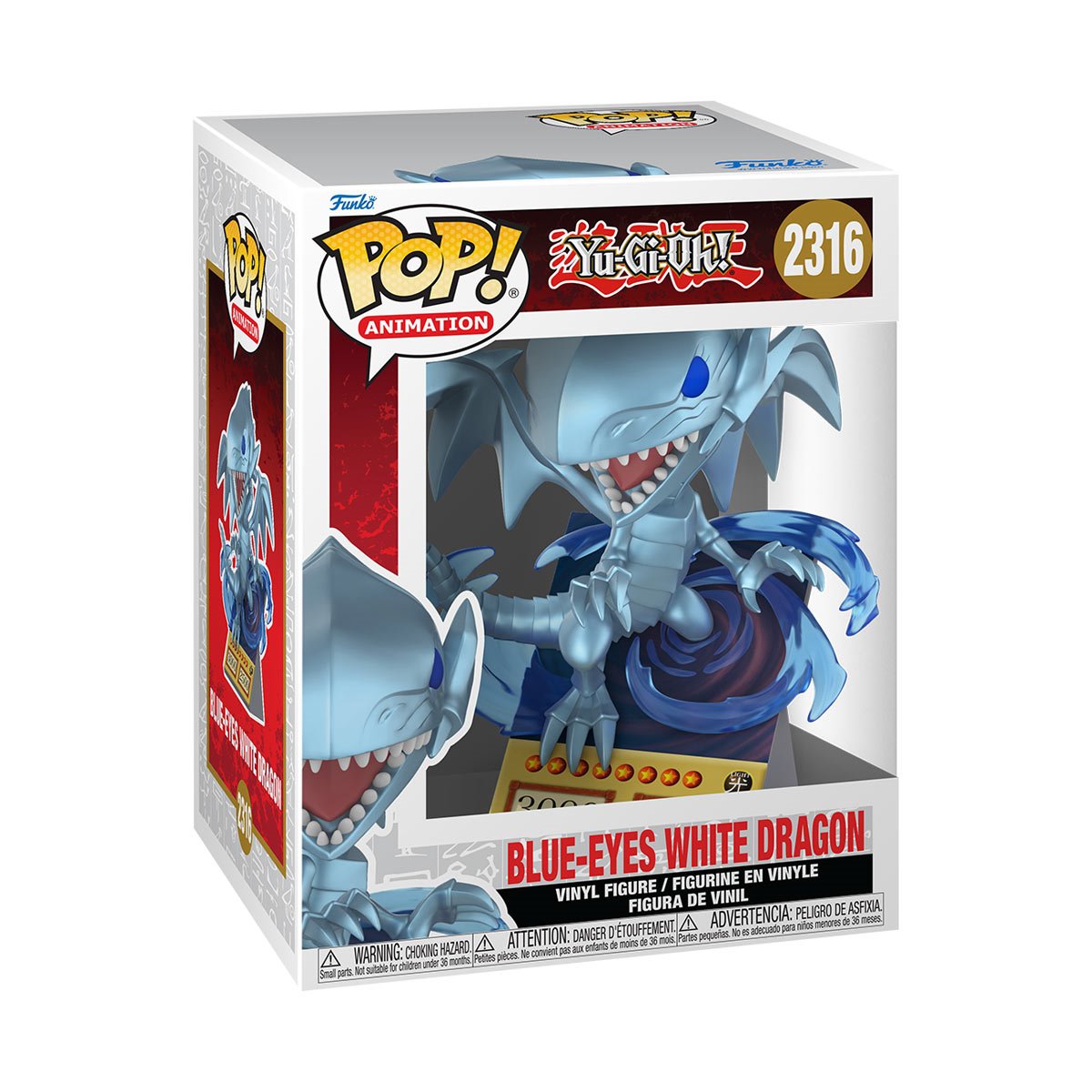 FU86608 Yu-Gi-Oh Blue-Eyes White Dragon Card Premium #2316
