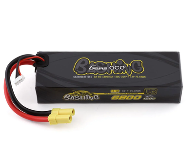 GEA68003S12E5 Gens Ace Bashing Pro 3S LiPo Battery Pack 120C (11.1V/6800mAh) w/EC5 Connector