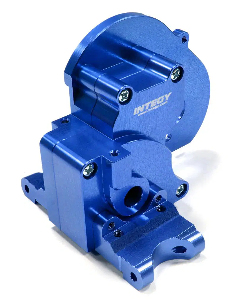 INTT7983BLUE Alloy Gearbox Housing 1/10 2WD