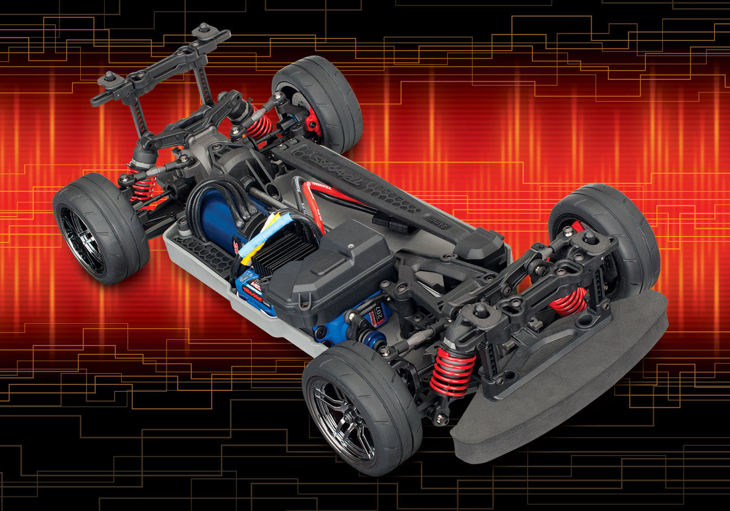 83076-4  Traxxas 4Tec2.0 1/10 Scale AWD Chassis With VXL Brushless System