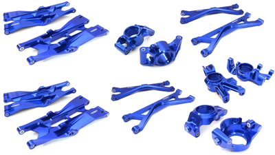 INTC26835BLUE Billet Suspension Conversion Kit 1/5 4X4