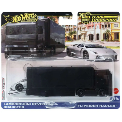 HWFLF56 Car Culture Team Transport Lamborghini Reventon Flipside Hauler