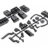 VPS09029A Vanquish Products URB Jimmys 4x4 Moonbuggy Kit (Clear Cage, Plastic Axles)