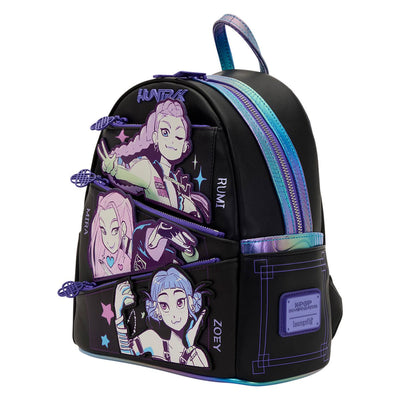 LFNFXBK0098 KPop Demon Hunters Huntr/x Mini Back Pack By Loungefly
