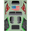 PRO360623 Pro-Line Racing 1/10 Limited Edition Pre-Cut/Pre-Painted Comp Wagon Cab-Only Body, Matte Black