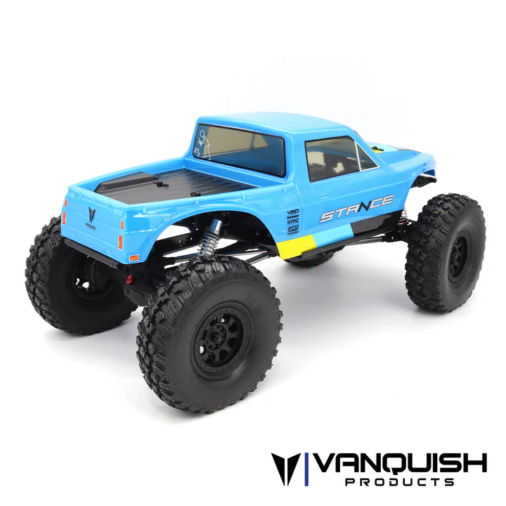 VPS09009C Vanquish Products VRD Stance RTR 1/10 Scale Portal Axle Competition Crawler  - Progress Blue