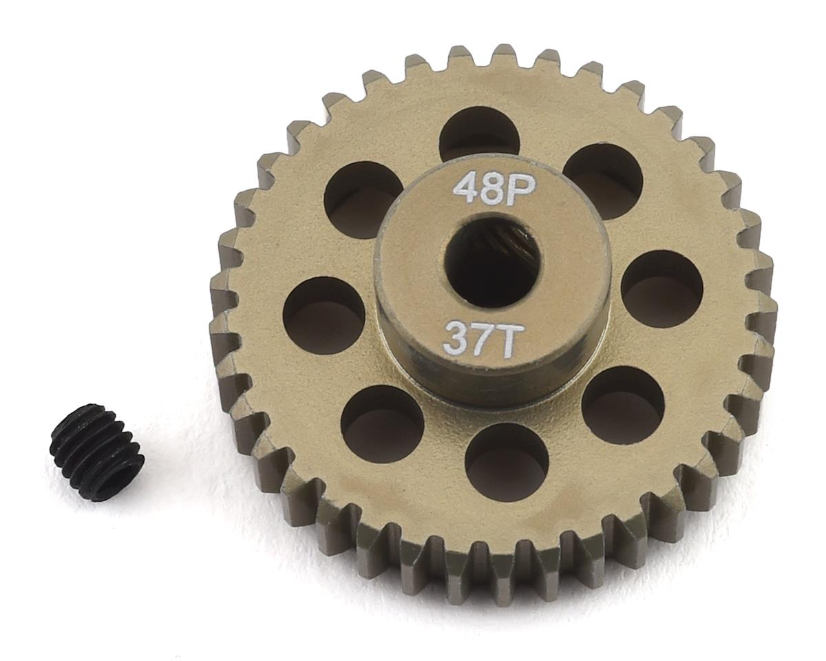 PTK8624 48P Lightweight Hard Anodized Aluminum Pinion Gear (3.17mm Bore) (37T)