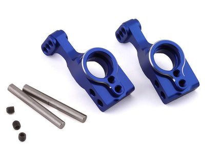HRTE22N06 Pro Rear Axle Carriers for Traxxas 2WD (Blue)