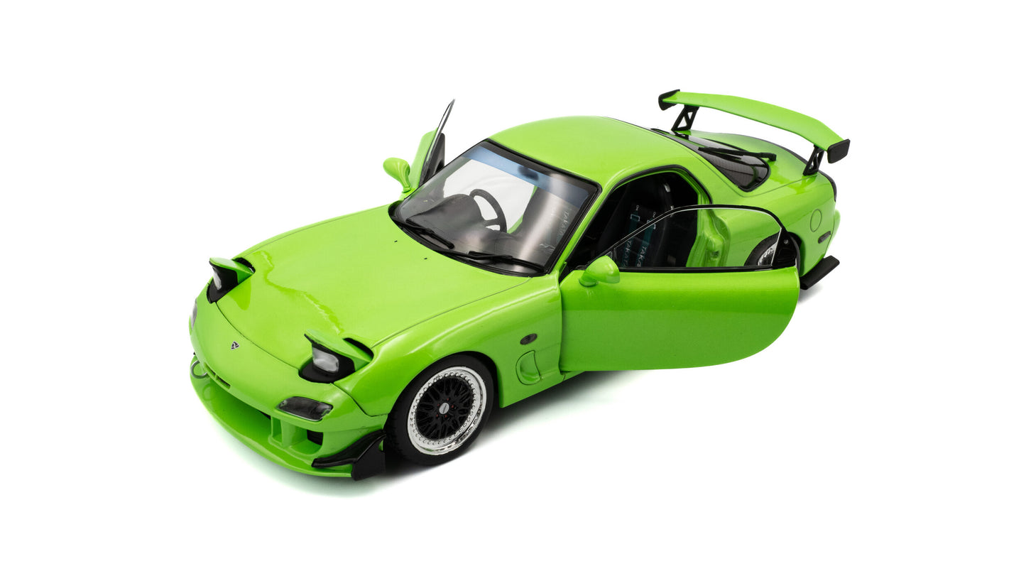 Solido S1810606 1:18 1999 Mazda RX-7 FD3RS – Green