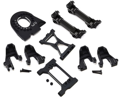 YEA-TRX4-S03BK Yeah Racing Traxxas TRX-4 Aluminum Essentials Upgrade Set -Black