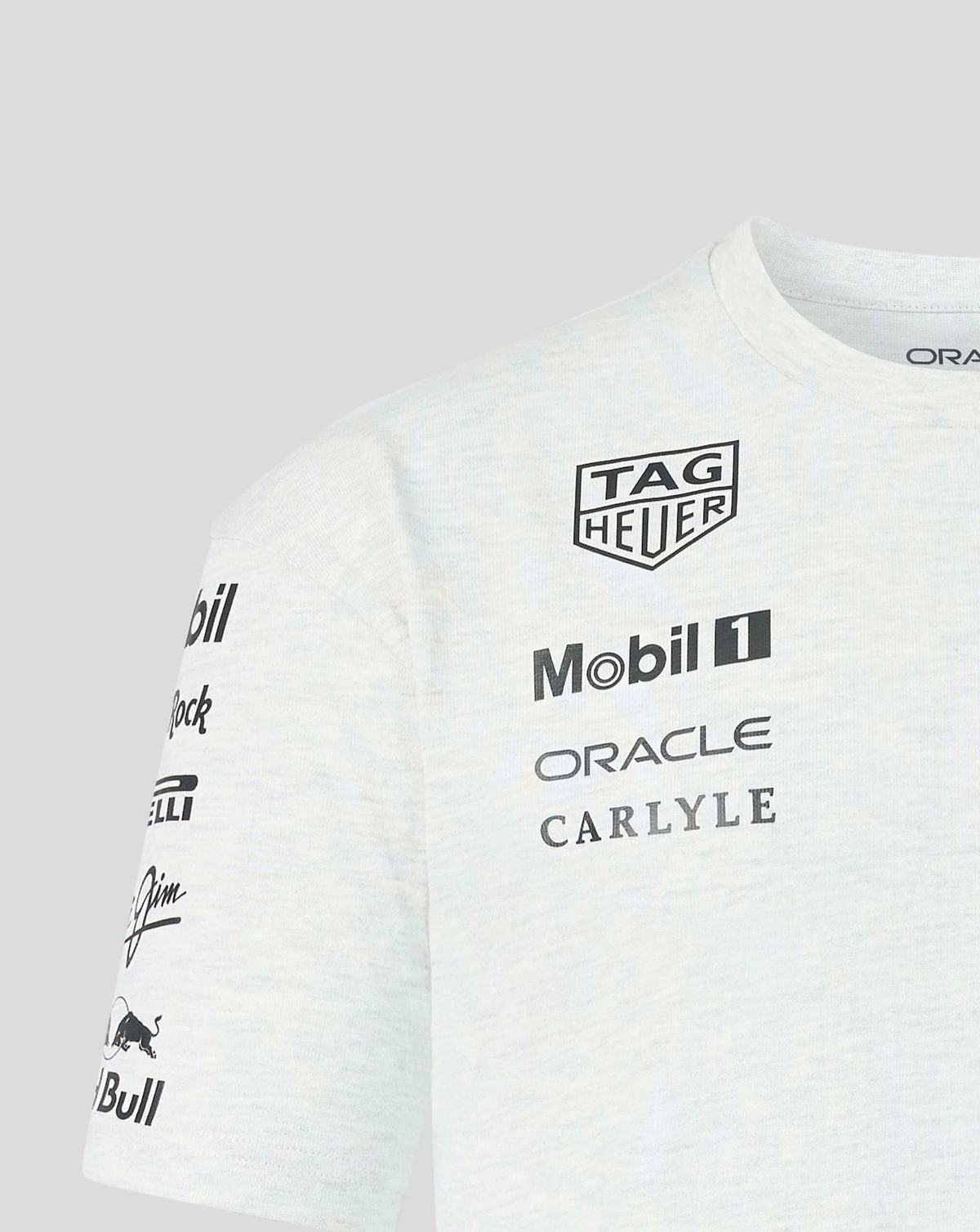 SLU00089RBR Red Bull Racing F1 2026 Classic Team T-Shirt - White Marl