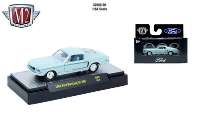 M2Machine 32600-95 Detroit Muscle - 1968 Ford Mustang GT 390 M2 Machines