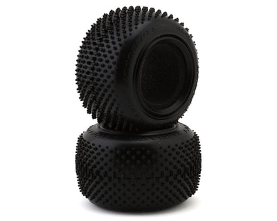 JCO4152-02 JConcepts Paddle Pin 2.2" 1/10 Stadium Truck Tires (2) (Green)