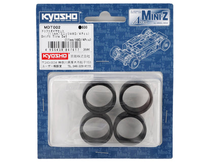 KYOMDT002 11mm Drift Tire Set