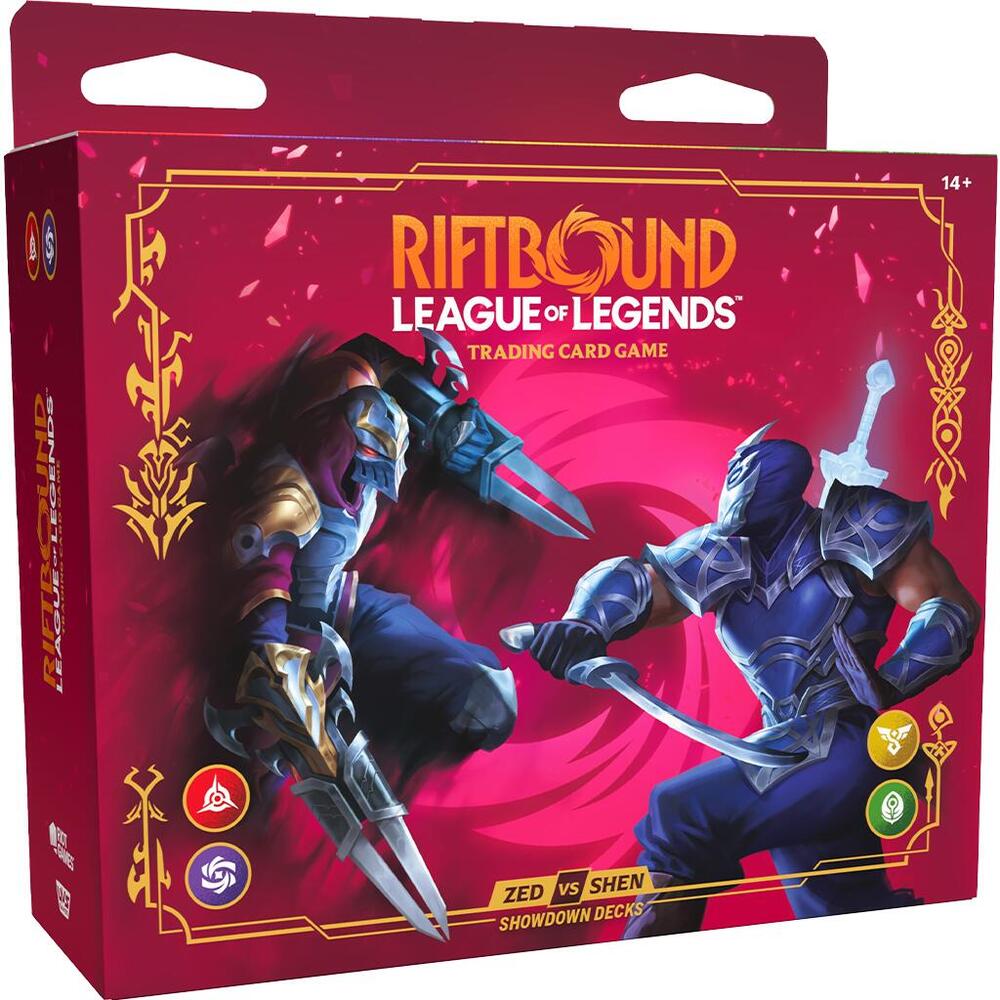 RiftBound League Of Legends Trading Card Game ShowDown Decks