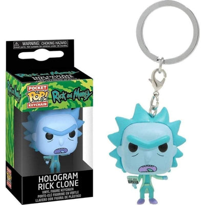 FU44746 Rick and Morty-Hologram Rick Clone Keychain
