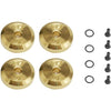 HRSXTF2604H - +4mm Steel Axles BRASS WEIGHT scx 24