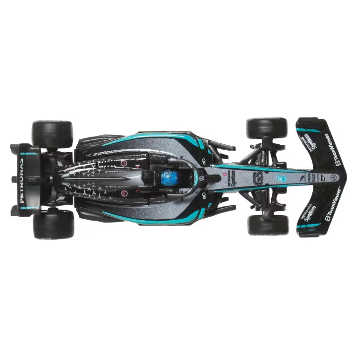 HWJMM93-4B10 HotWheels Premium 2025 2-Pack Mercedes-AMG Petronas F1 Team