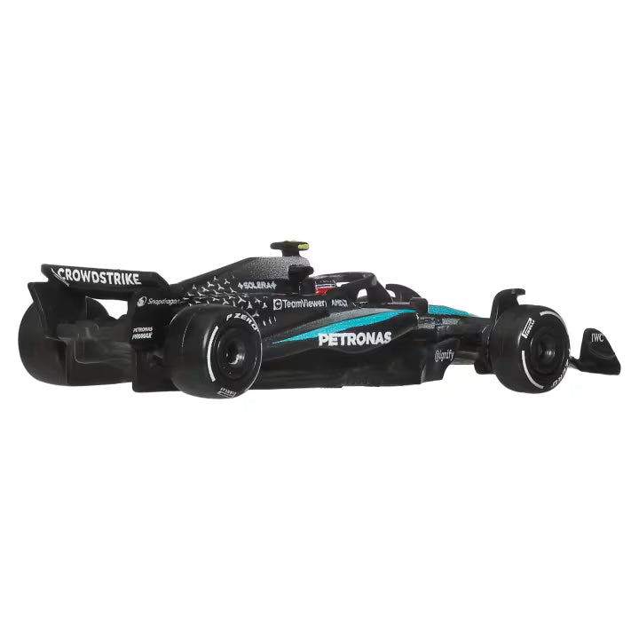 HWJMM93-4B10 HotWheels Premium 2025 2-Pack Mercedes-AMG Petronas F1 Team