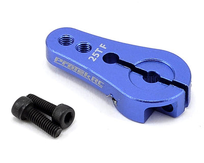 PTK7808 4mm Aluminum Short Clamping Servo Horn (Blue) (25T)