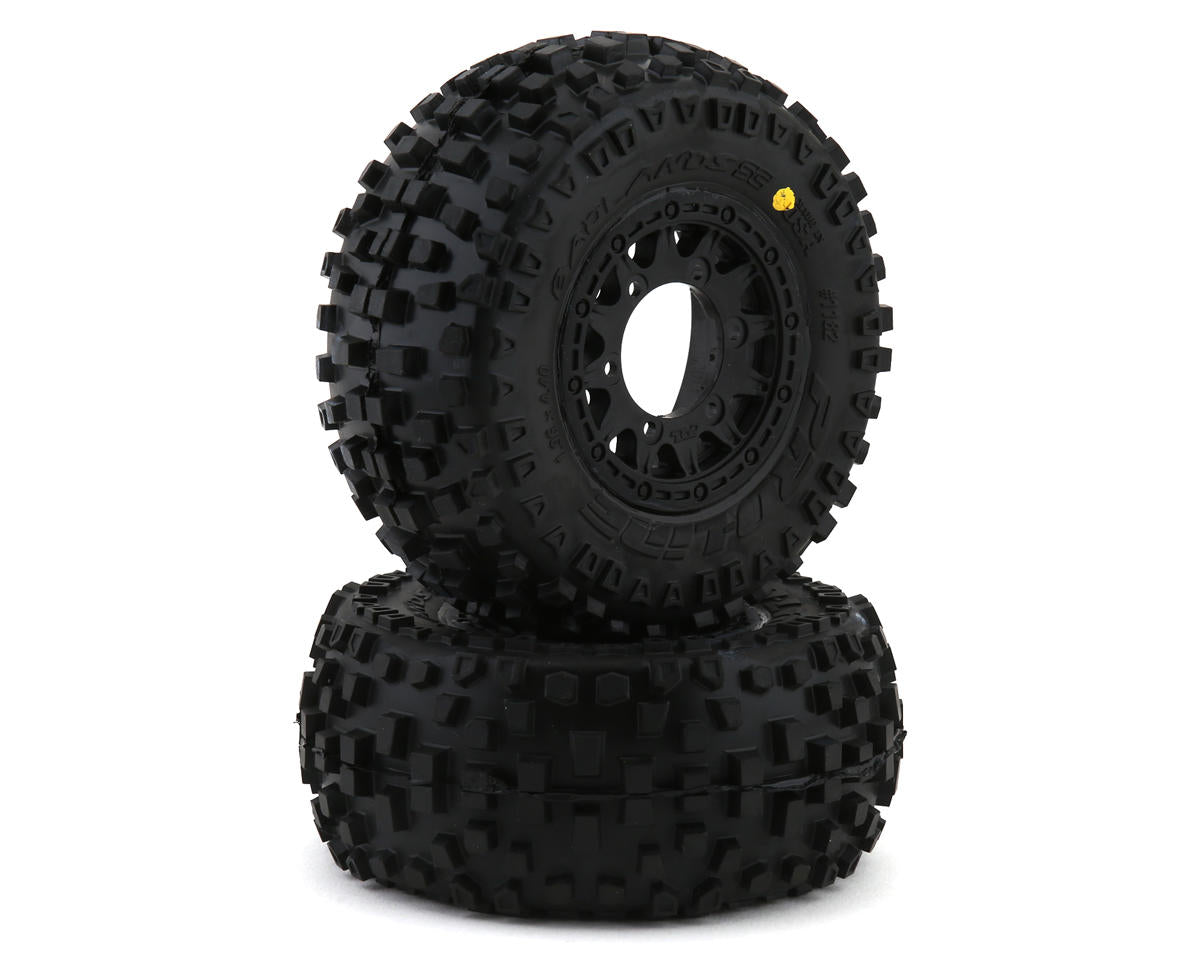 PRO118210 Badlands Front/Rear 2.2"/3.0" SC Mounted 12mm Black Raid (2)