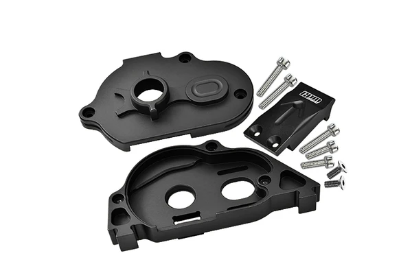GPMMAG038-BK Aluminum Rear Gear Box Motor Mount - ARRMA MEGA/3S - Black