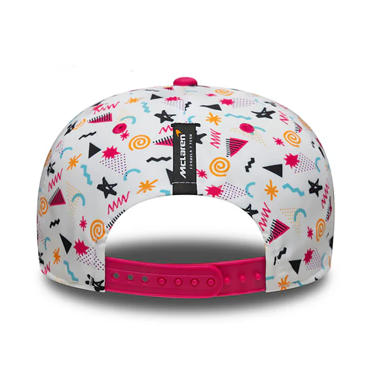 60669271 McLaren Racing F1 New Era 9Seventy Special Edition Miami GP Oscar Piastri Hat - White